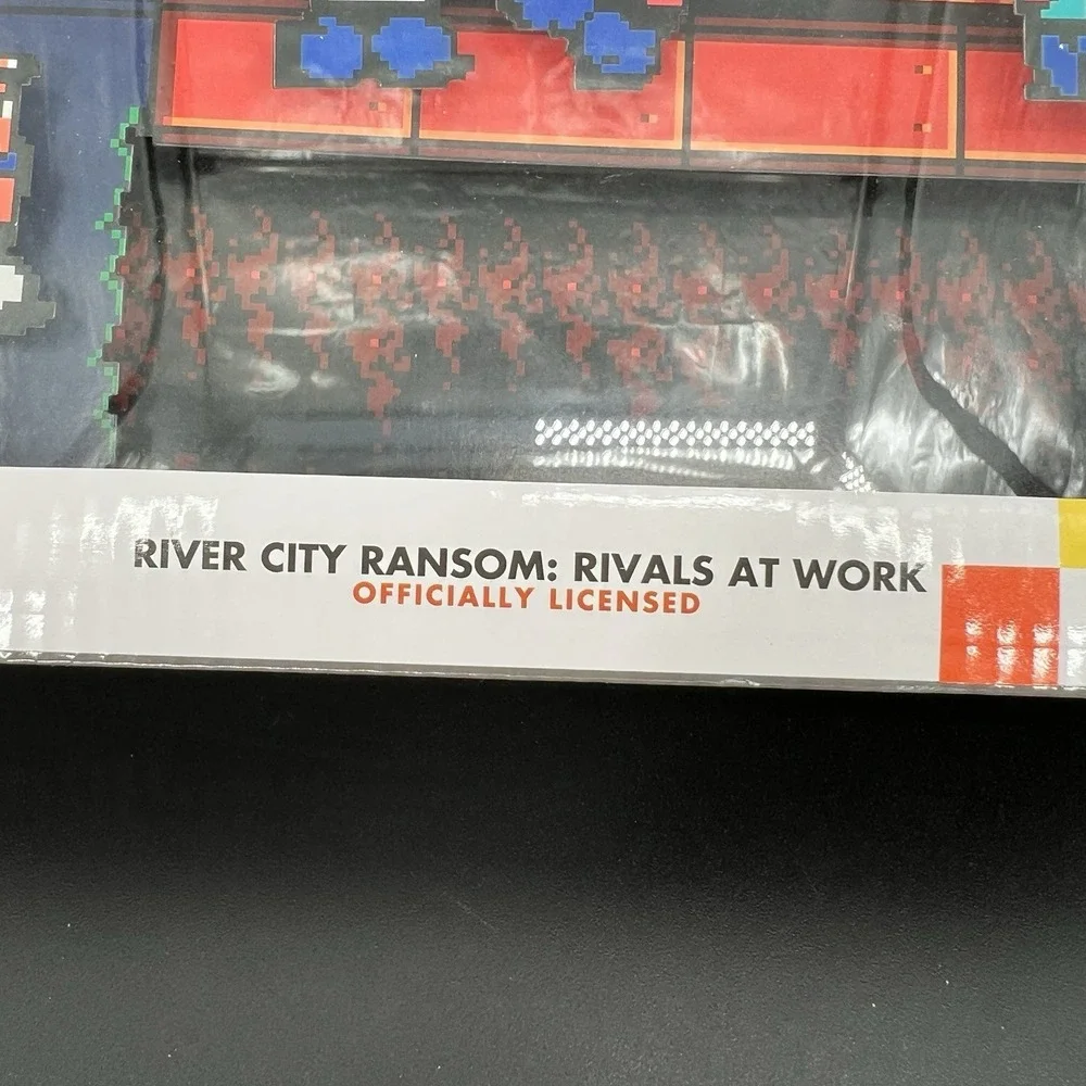 Pixel Frame River City Ransom: Rivals at Work 9x9 Shadow Box Art New In Box